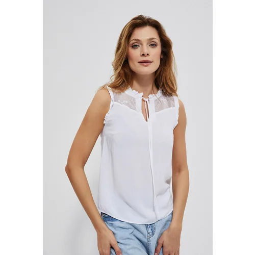 Moodo LADIES SHIRT L-KO-3759 WHITE