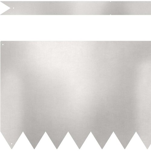  Ograda oko Travnjaka 30 pcs Srebrno 100 x 0,05 x 30 cm Slike