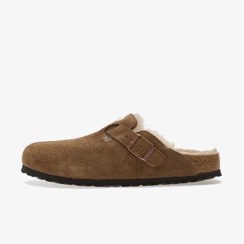 Birkenstock Boston shear leve dark tea laf Slike