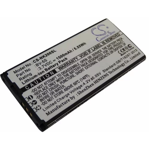 VHBW Baterija za Nokia X2 / X2D / RM-1013, 1500 mAh