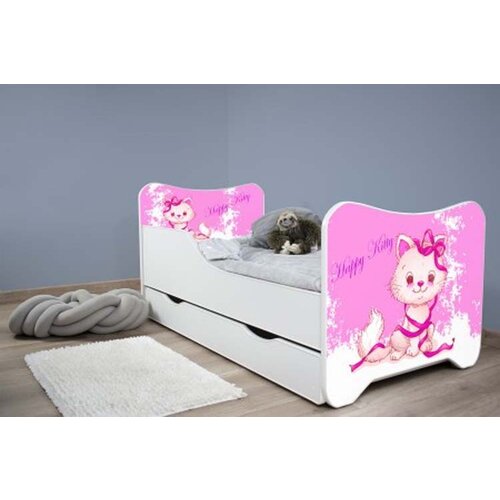 Made in Poland Dečiji krevet 160x80 cm happy kitty + fioka Happy Kitty Cene
