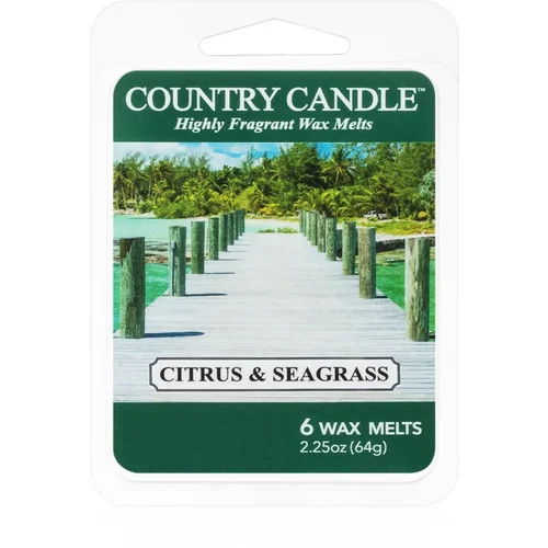 Country Candle Citrus & Seagrass vosak za aroma lampu 64 g