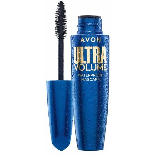 Avon Ultra Volume vodootporna maskara - Blackest Black Cene