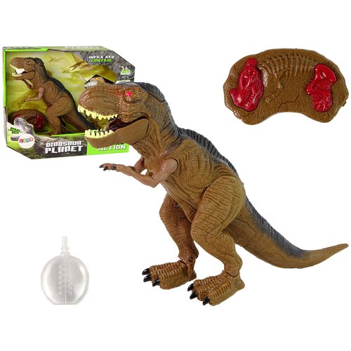 Lean_Toys Dinozaver Tyrannosaurus Rex Daljinsko voden R/C z zvokom in paro Cene