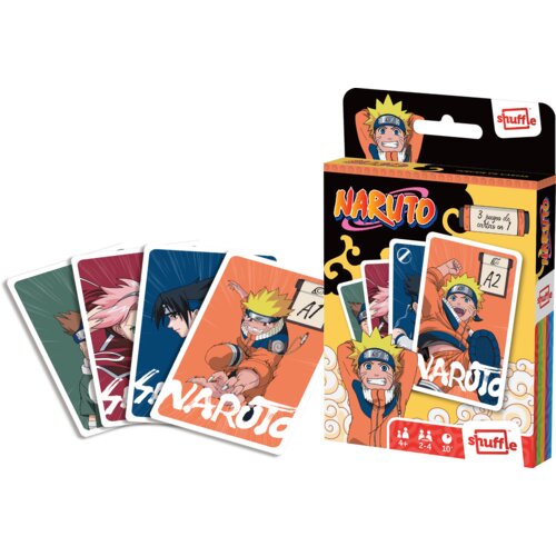 Cartamundi 108711792 Karte Naruto 3v1, (21836757) Cene