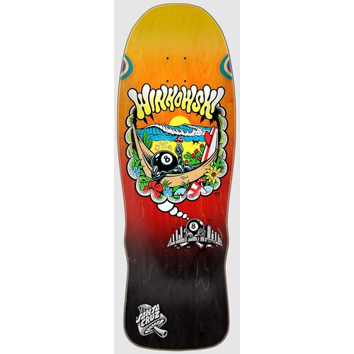 Santa Cruz Winkowski 8Ballr Day Dream Shaped 10.35&amp;quot; Skateboard deska orange Slike