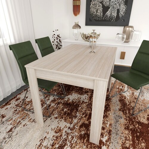 HANAH HOME single 120 - oak oak dining table Cene