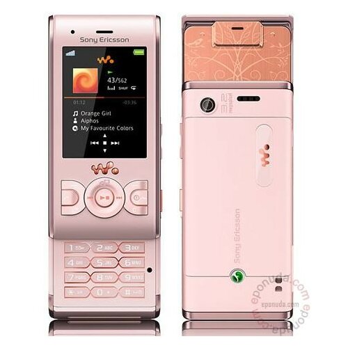 Sony Ericsson W595 Pink mobilni telefon Slike
