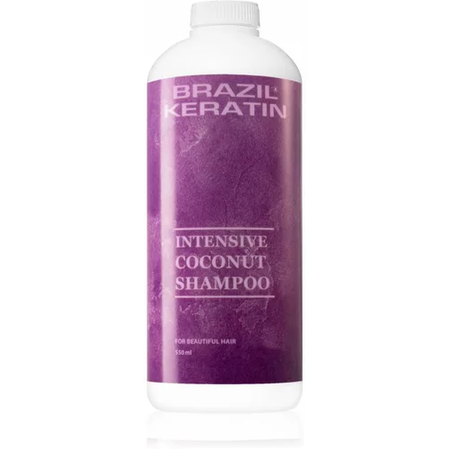 Brazil Keratin Coconut Shampoo šampon za poškodovane lase 550 ml