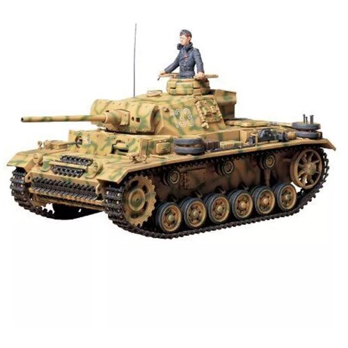 Tamiya model kit tank - 1:35 german panzerkampfwagen iii ausf. l tank Cene