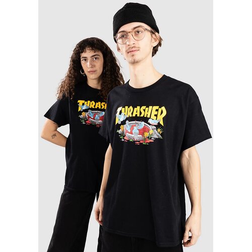 Thrasher Blood Bath T-Shirt black Slike