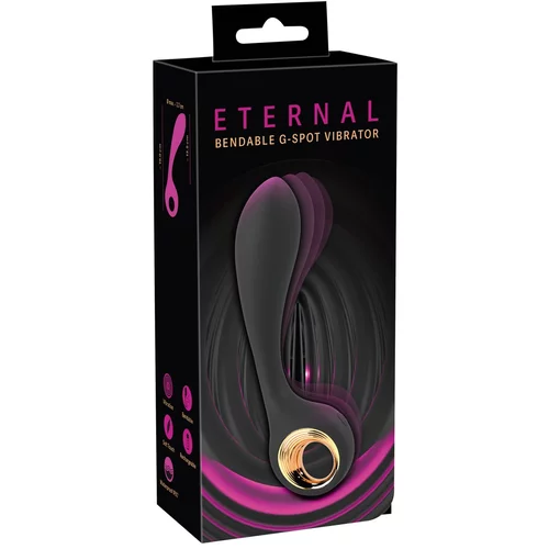 Eternal Bendable G-Spot Vibrator Black