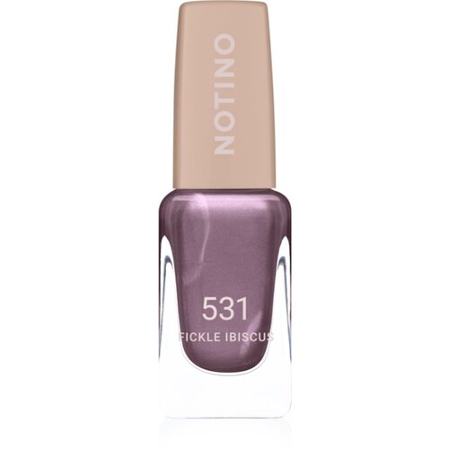 Notino Gel Effect Nail Polish lak za nokte s gel efektom 531 Fickle Ibiscus 10 ml Slike
