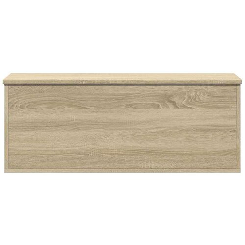 VidaXL &amp;Scaron;katla za shranjevanje sonoma hrast 90x35x35 cm inženirski les Slike