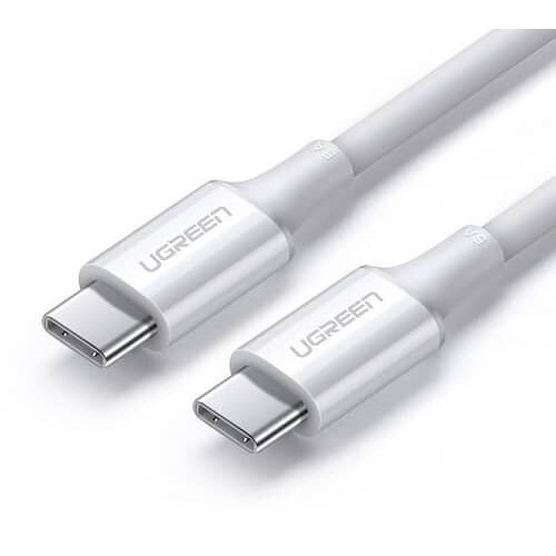 Ugreen Kabel USB-C mo&amp;scaron;ki na USB-C mo&amp;scaron;ki 2.0 US300, 2m (bel), (20627648) Slike