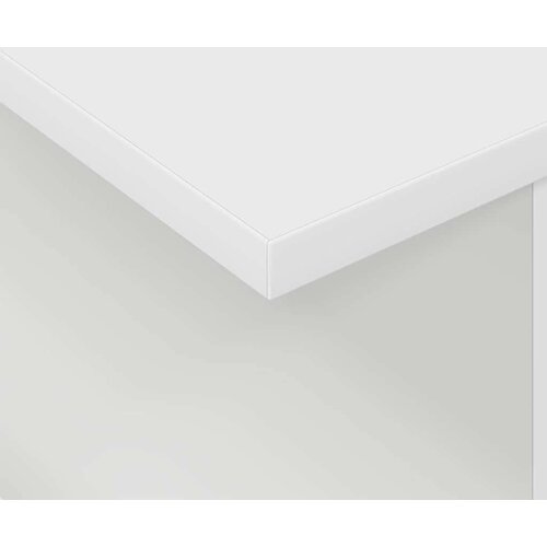  stalak 2 pcs Bijelo 50 x 35 x 45 cm Konstruirano drvo Slike