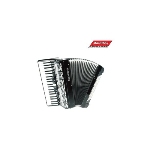  HARMONIKA GOLDENCUP JP2008 120 BASS, 41 Key, 7+2 Blk Cijene