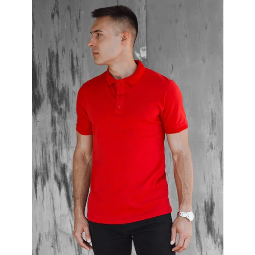 DStreet Red Men's Polo Shirt