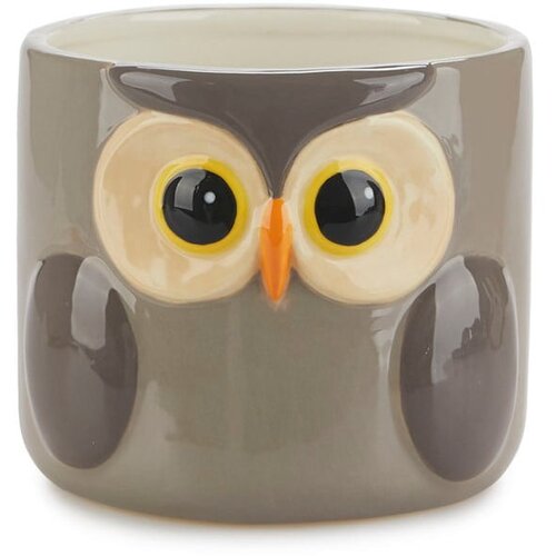 Balvi Keramička posuda za cvijeće &amp;oslash; 13,5 cm Owl &amp;ndash; Slike