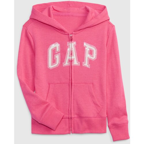 GAP Pink girls' sweatshirt logo french terry Cijene
