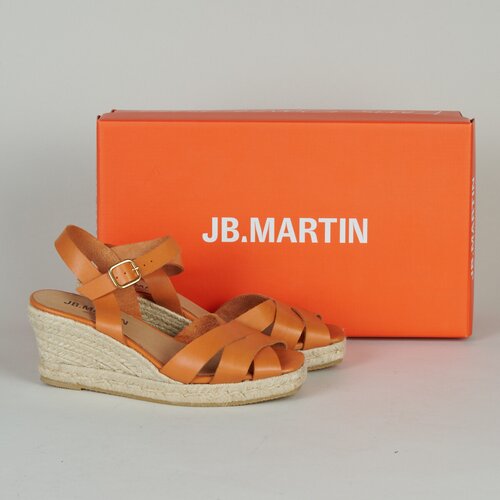 JB Martin Espadrile BAMBOU Oranžna Cene