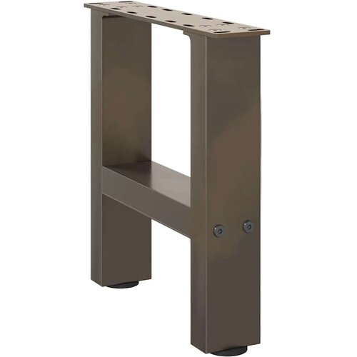  Noge za stolić prirodni čelik 2 kom 40x(30-31) cm čelik Slike