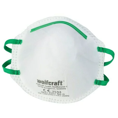 Wolfcraft Maska za finu prašinu (FFP1, 3 Kom.)