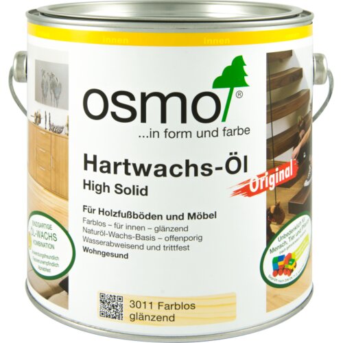 OSMO Tvrdo vo&scaron;tano ulje, Providno, Sjajno, 0.75l, 3011 Cene