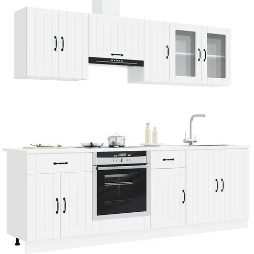  Set kuhinjskih elementa od 8 dijelova "Kalmar" izrađeno drvo Cijene