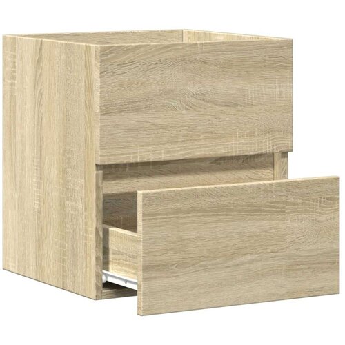 vidaXL Ormarić za umivaonik boja hrasta sonome 41x38,5x45 cm drveni Cijene