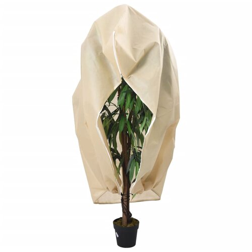 Maison Chic Prevleka za zunanjo pohi&amp;scaron;tvo - Koprena za rastline iz flisa z zadrgo 4 kosi 70 g/m&amp;sup2; 3,93x3,5 m, (21795518) Slike