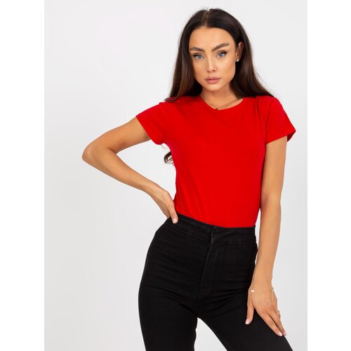 BASIC Feel Good Red cotton women's t-shirt BASIC Cijene