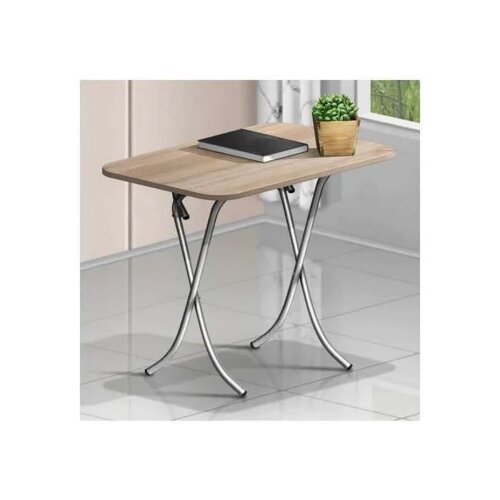 Alesta sklopivi sto 60x100 cm Drvo hrasta AL10028WD Slike