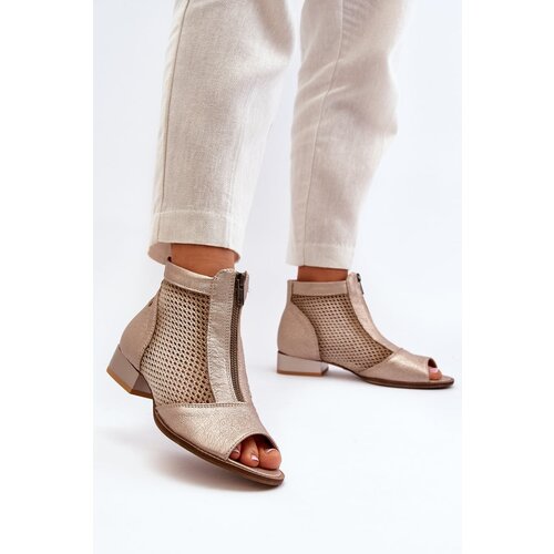 Maciejka Women&amp;#039;s Flat Heel Open Toe Boots Slike