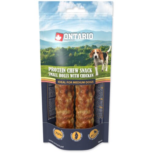 Ontario Dog posladek protein palčki - pi&scaron;čanec, 12,7 cm 2/1 Cene
