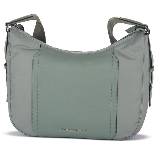 Piquadro Torbice za na ramo VE TRACOLLA IN TESSUTO Zelena Slike