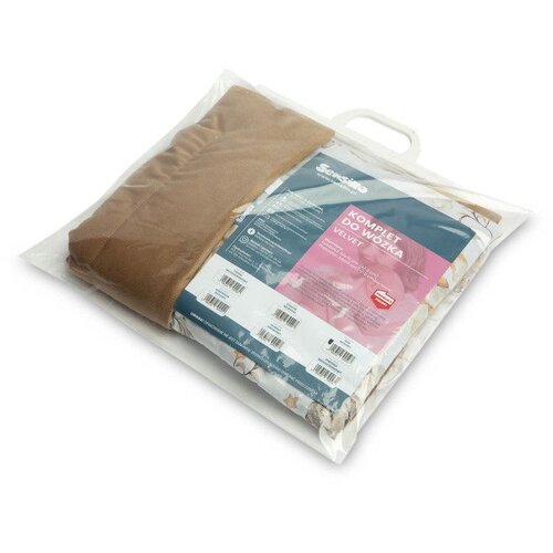 Sensillo Bar&amp;scaron;unasta kolica s volanom dream beige Slike