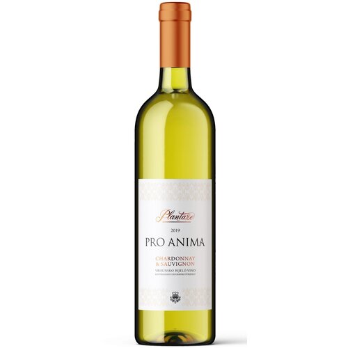 PLANTAŽE 13. JUL Belo vino PLANTAŽE Pro Anima Chardonnay & Sauvignon 0,75l Cene