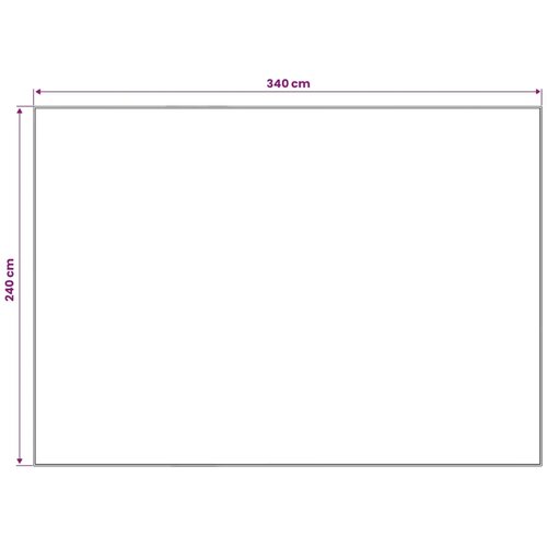  Tepih ORIZ Crvena 240 x 340 cm 100% poliester - Crvena 240 x 340 cm Slike