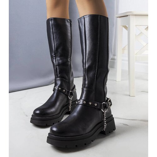 Gemre Black insulated Ross boots Slike