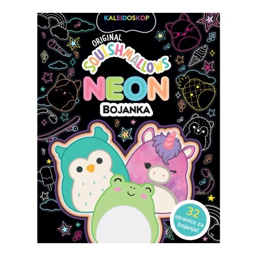Squishmallows zabavna neon bojanka ( CUL3414 ) Cene