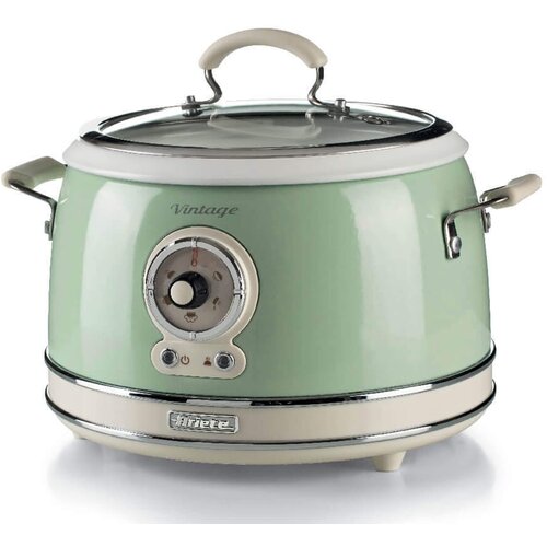 Ariete Vintage Food Steamer, green Slike