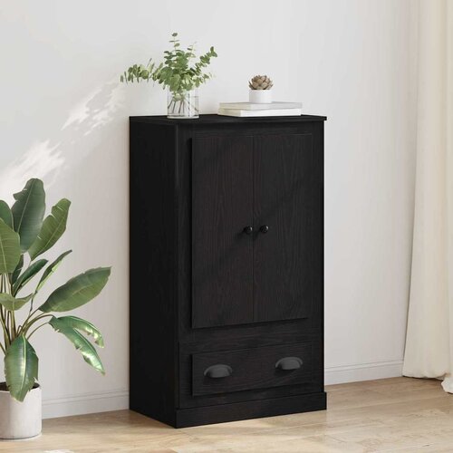  Highboard Crni hrast 60 x 35,5 x 103,5 cm Konstruirano drvo Cijene