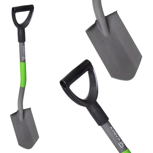 KADAX lopata ostra 84 cm kovinska vrtna ergonomska lopata s koničastim ročajem, (5000353850) Slike