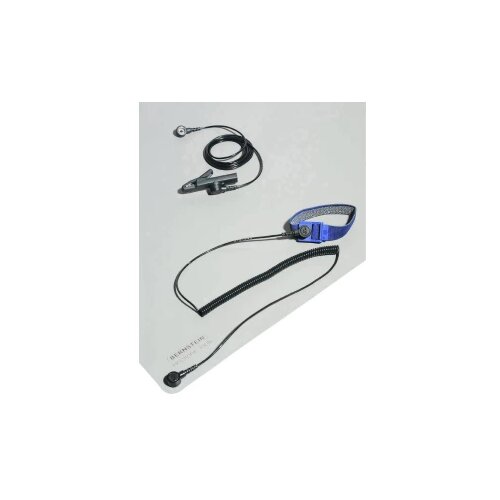 Bernstein Tools ESD stolna prostirka u setu, platinasto sive boje (D x Š) 800 mm x 600 mm Bernstein 9-361 uklj. kabel za za uzemljenje, uklj. re Cijene