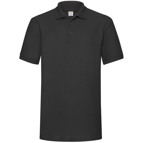Fruit Of The Loom Heavy Polo Friut of the Loom Black T-Shirt Cene