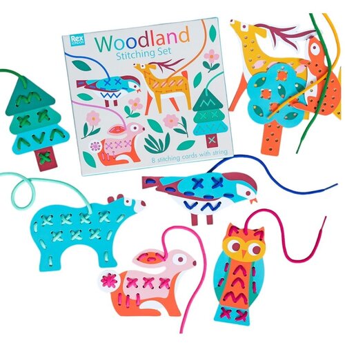 Rex London Komplet za ustvarjanje Stitching set Woodland &ndash; Cene