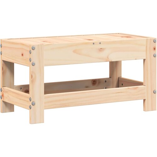  Vrtni tabure 62 x 30 x 32 cm od masivne borovine Slike