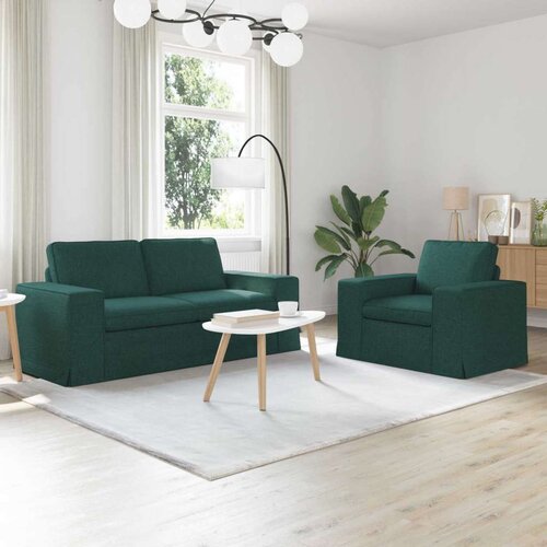 SOFA Kavč 2 pcs Temno zelena, (5000143243) Cene