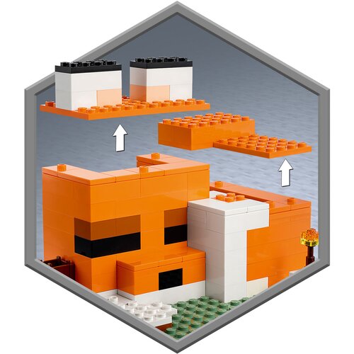 Lego 21178 LEGO Minecraft Lisičije prenoći&amp;scaron;te Slike